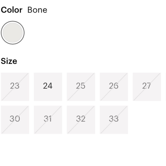 NWOT Everlane Mid-Rise Skinny Jean in Bone 27 Tall - Picture 11 of 13